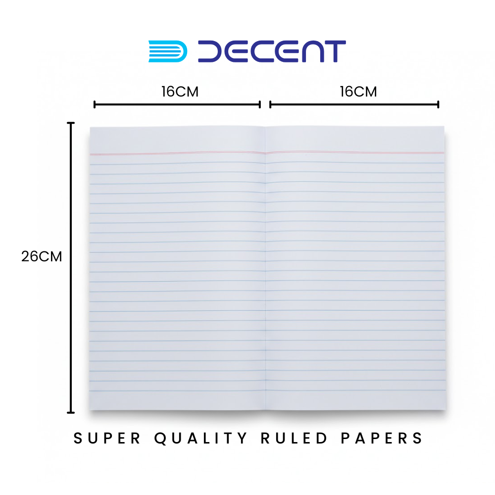 Decent Super Small Quality Ruled Papers - Rulled Papers - Decent Paper Store -