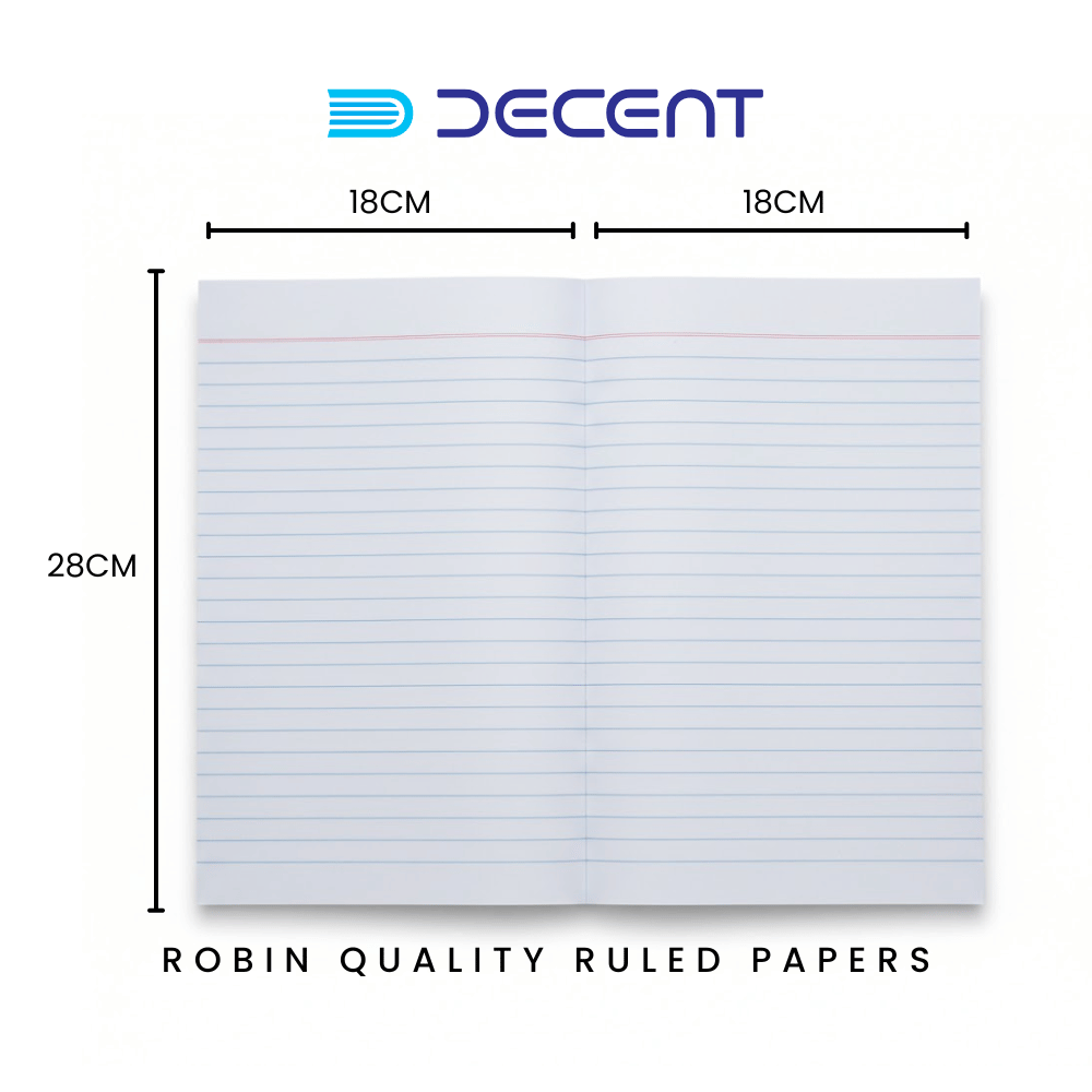 Decent Robin Quality Ruled Papers - Rulled Papers - Decent Paper Store -