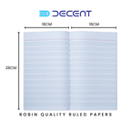 Decent Robin Quality Ruled Papers - Rulled Papers - Decent Paper Store -