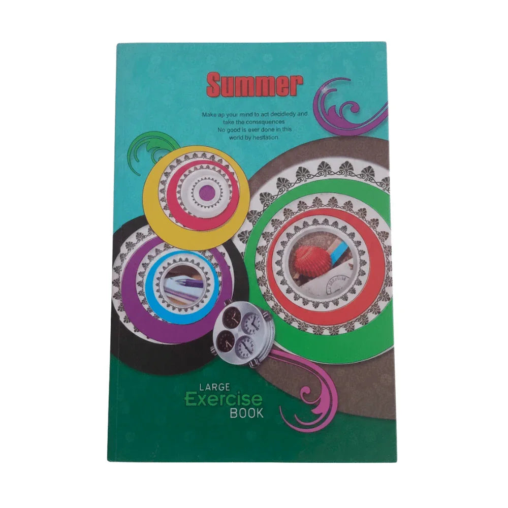 Decent Summer Exercise Book - Registers - Decent Paper Store -
