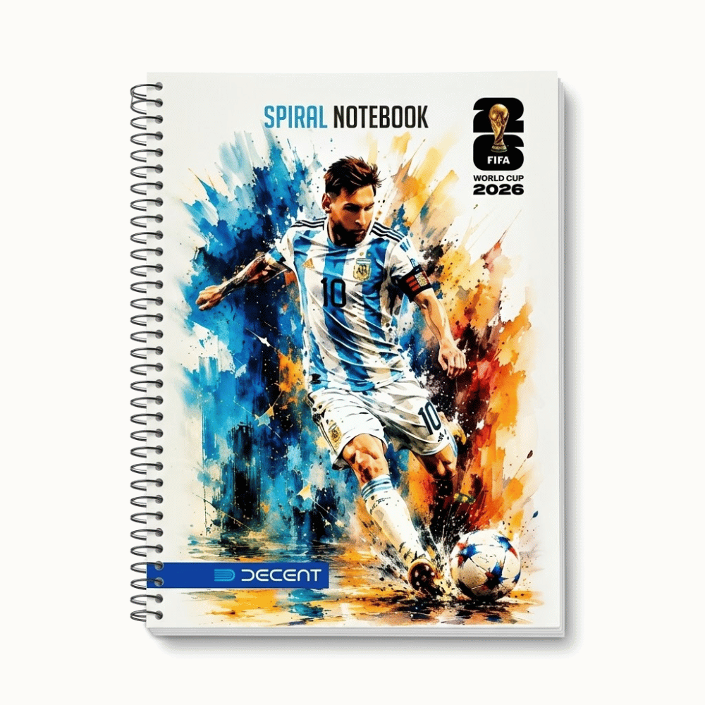 Decent Spiral Notebook with Subject Sections