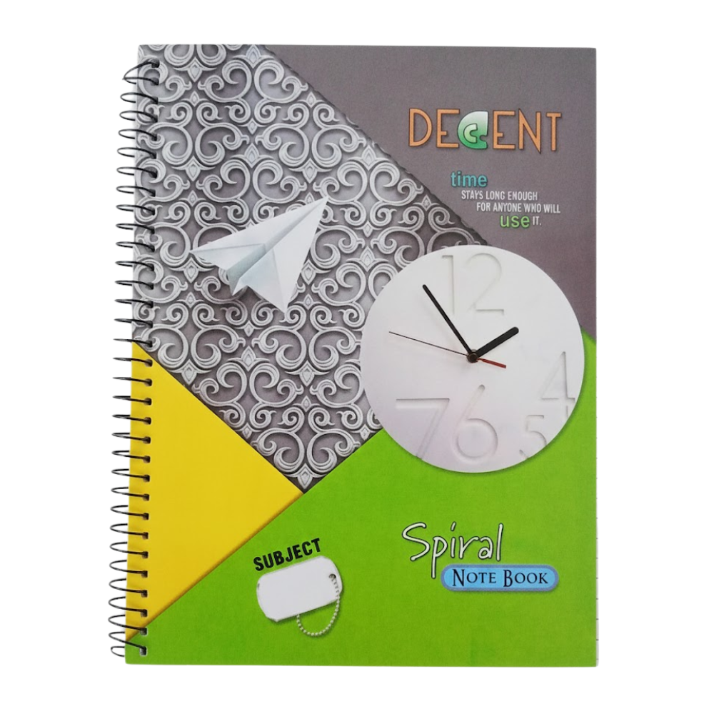 Decent Spiral Notebooks - Notebooks - Decent Paper Store -