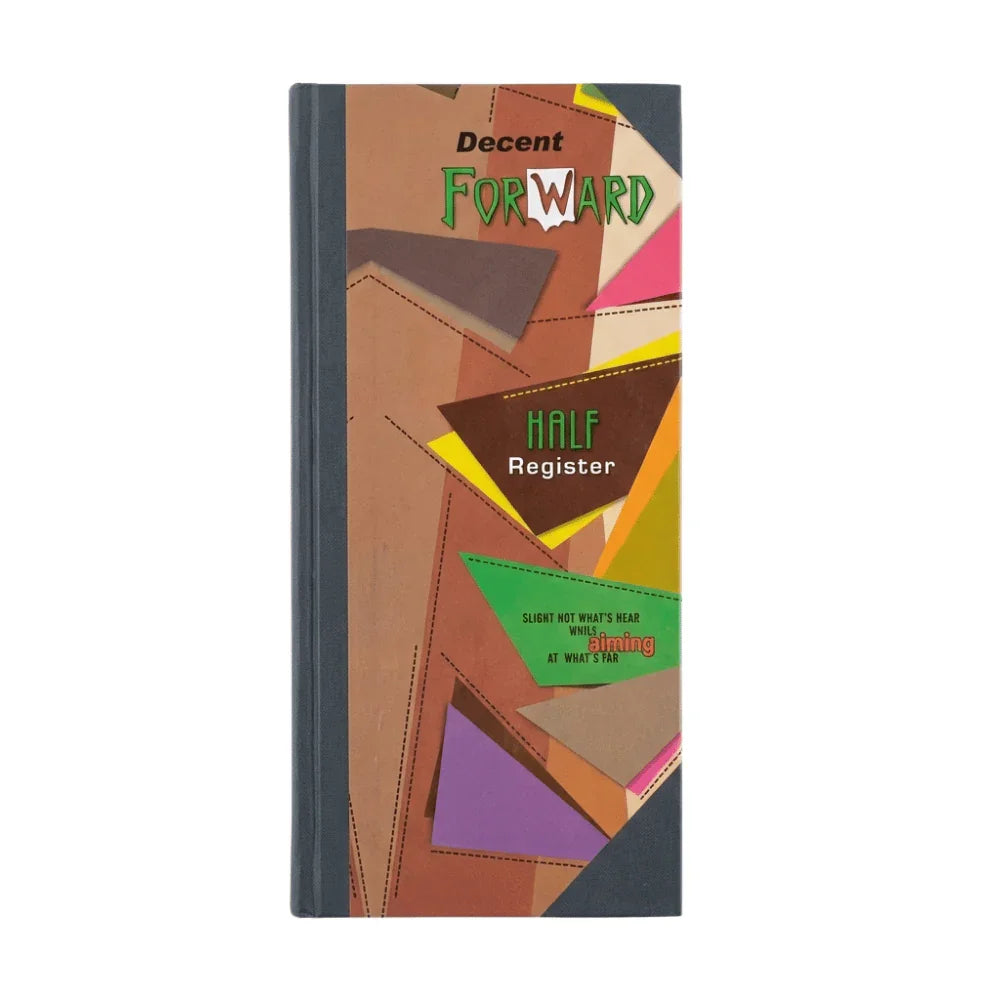 Decent Forward Card Half Registers - Registers - Decent Paper Store -