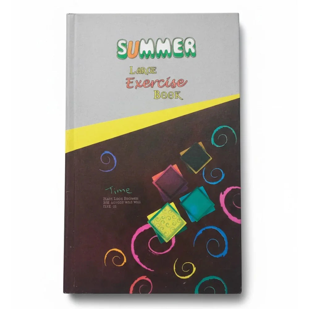 Decent Summer Large Exercise Book - Registers - Decent Paper Store -