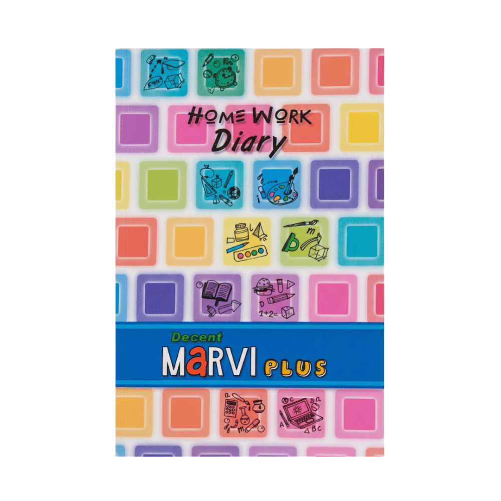 Decent Marvi Plus Homework Diary - Homework Dairy - Decent Paper Store -