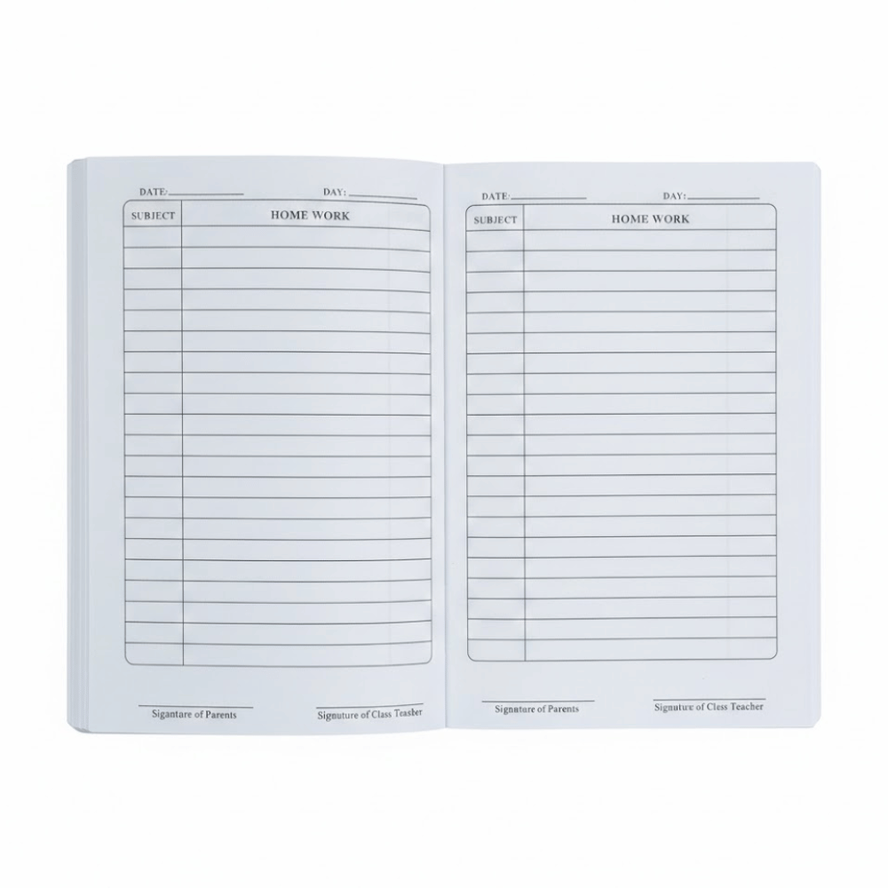 Decent Marvi Plus Homework Diary - Homework Dairy - Decent Paper Store -