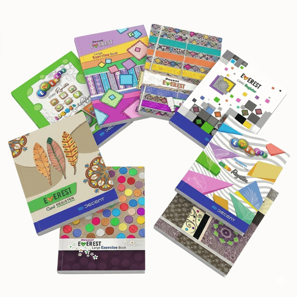 Decent Everest Card Registers - Registers - Decent Paper Store -