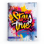 Decent Spiral Notebook with Subject Sections
