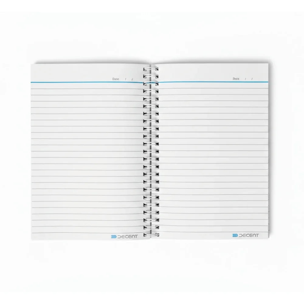 Decent A5 Spiral Notebook 120PGS - Notebooks - Decent Paper Store -