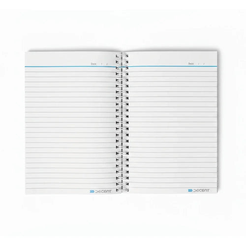Decent A5 Spiral Notebook 120PGS - Notebooks - Decent Paper Store -