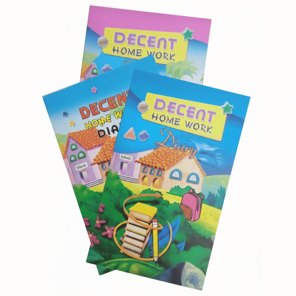 Decent Homework Diary - Homework Dairy - Decent Paper Store -
