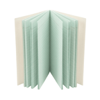 Decent Green Paper Card Registers - Registers - Decent Paper Store -