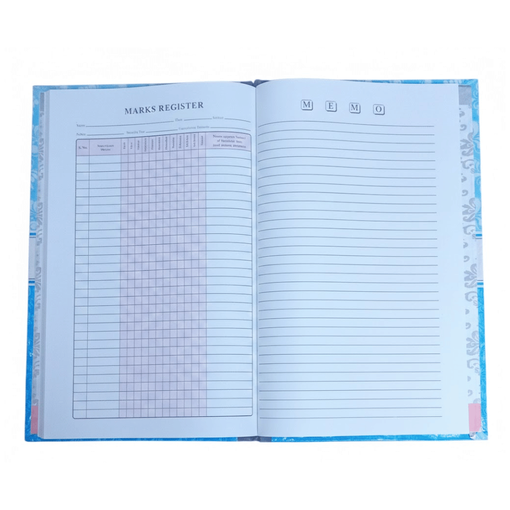 Decent Teachers Daily Diary and Marks Register - Daily Dairy - Decent Paper Store -
