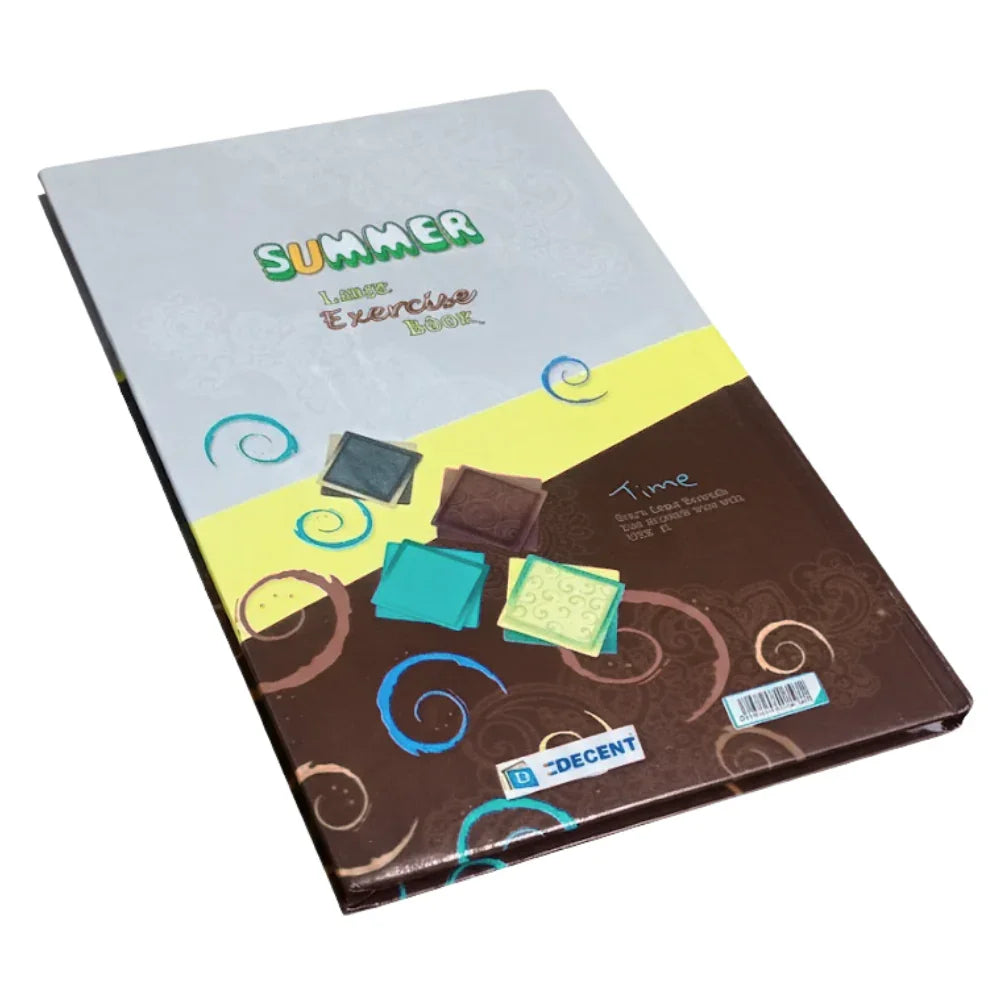 Decent Summer Large Exercise Book - Registers - Decent Paper Store -