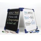 Decent Mini Double Side Black & White Boards - Black & White Boards - Decent Paper Store -