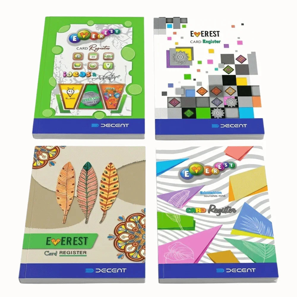 Decent Everest Card Registers - Registers - Decent Paper Store -