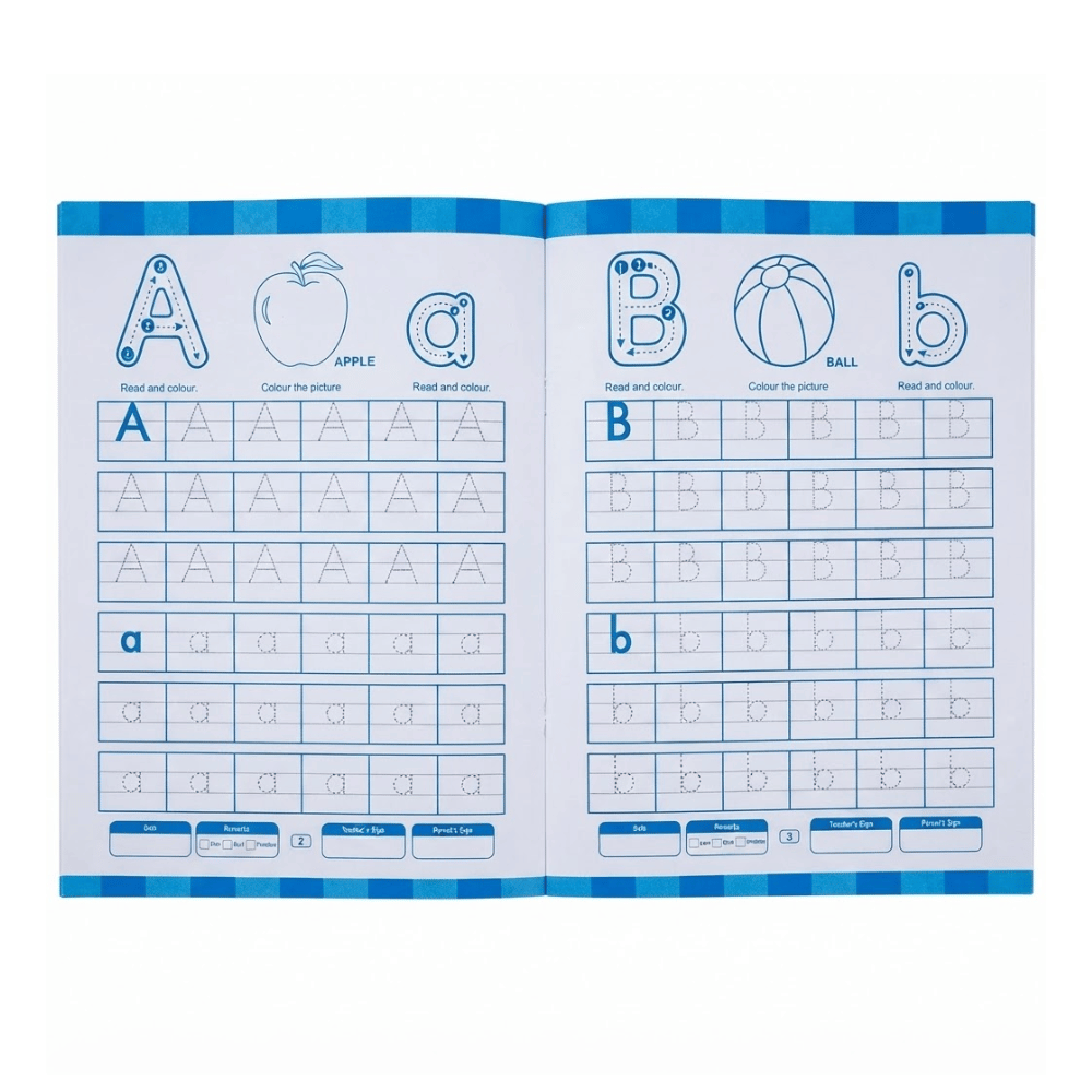 3-in-1 Writing Book for Kids – English, Urdu & Maths Practice - Writing Books - Decent Paper Store -
