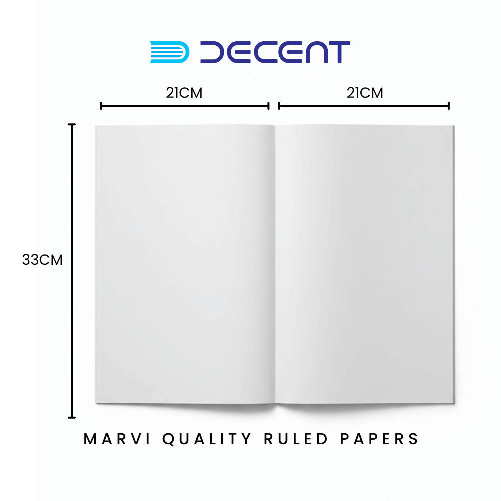 Decent Top Quality Ruled Papers. - Rulled Papers - Decent Paper Store -