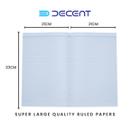 Decent Super Large Quality Ruled Papers. - Rulled Papers - Decent Paper Store -