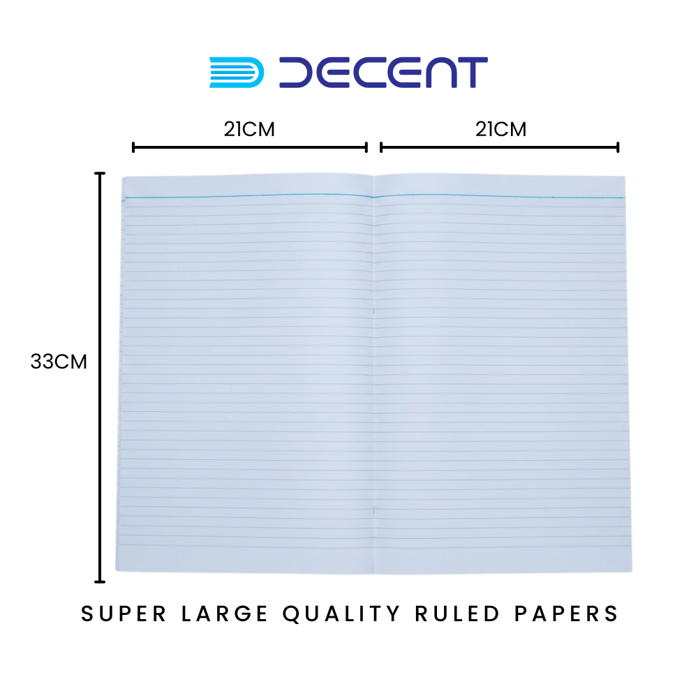 Decent Super Large Quality Ruled Papers. - Rulled Papers - Decent Paper Store -
