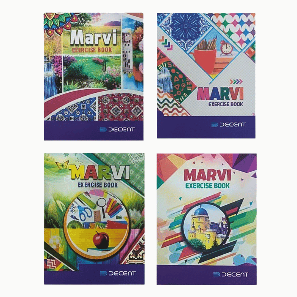 Decent Marvi Exercise Book - Copies - Decent Paper Store -