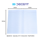 Decent Marvi Quality Ruled Papers. - Rulled Papers - Decent Paper Store -