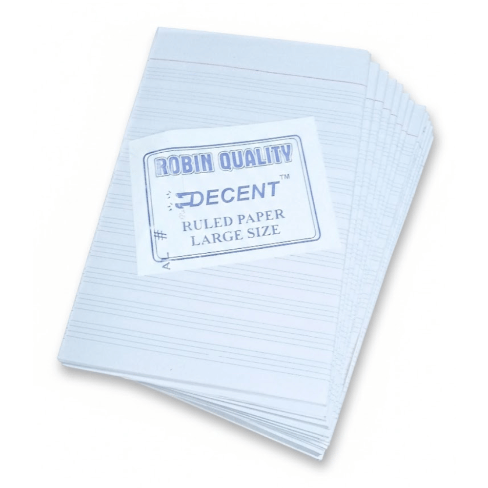 Decent Robin Quality Ruled Papers - Rulled Papers - Decent Paper Store -