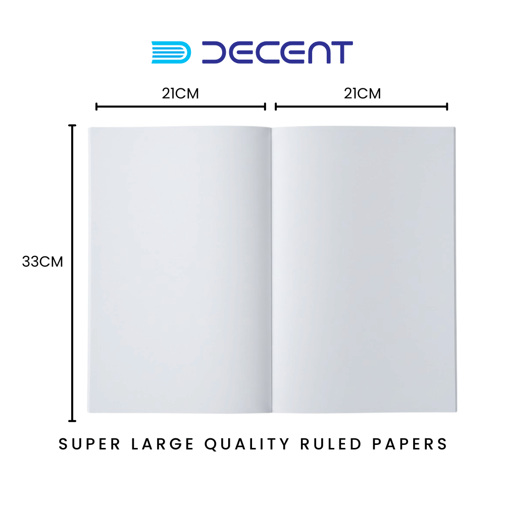 Decent Super Large Quality Ruled Papers. - Rulled Papers - Decent Paper Store -
