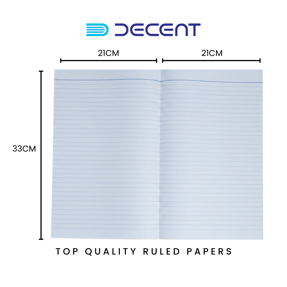 Decent Top Quality Ruled Papers. - Rulled Papers - Decent Paper Store -