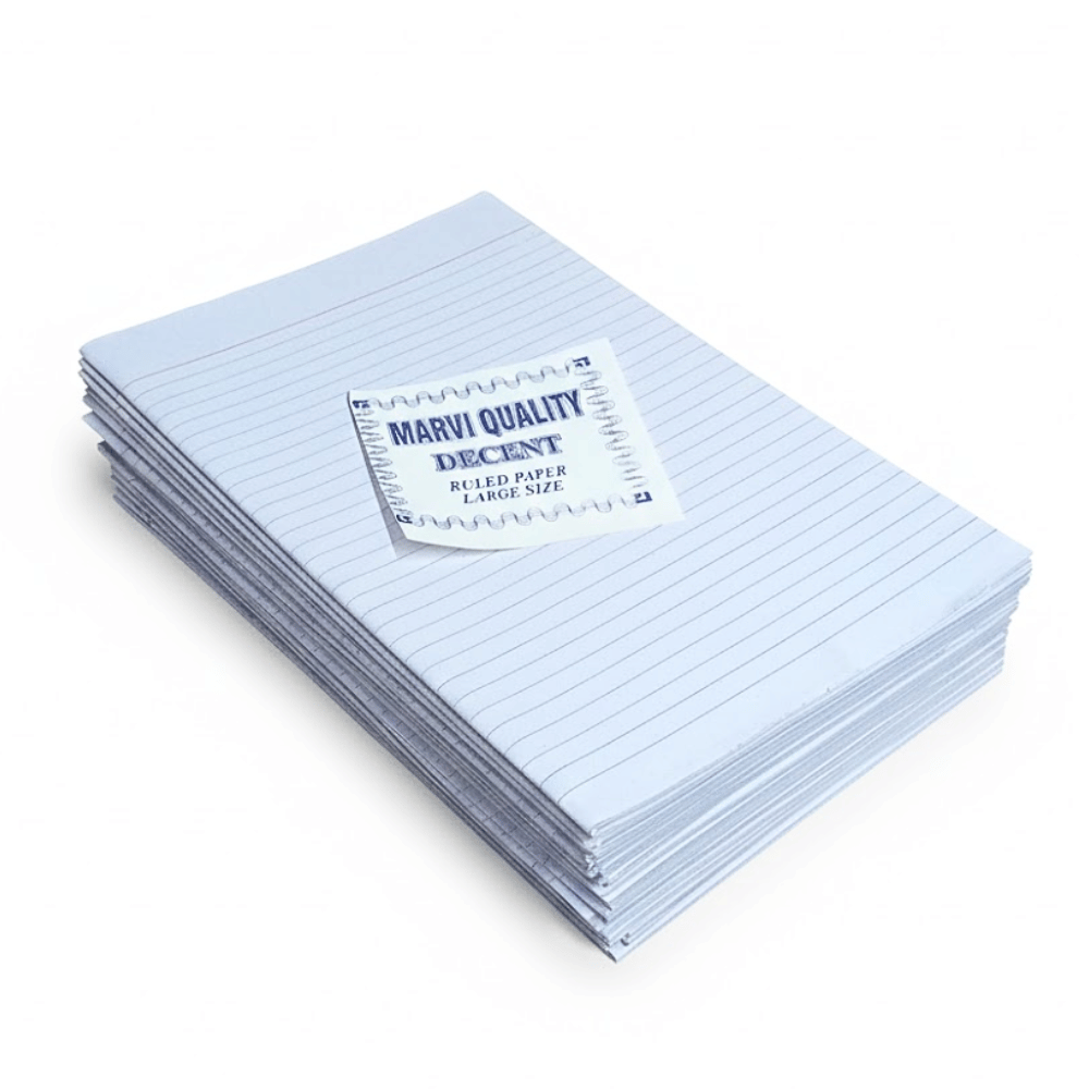 Decent Marvi Quality Ruled Papers. - Rulled Papers - Decent Paper Store -